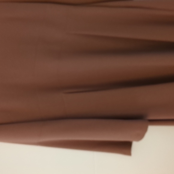 Otto D'Ame Minimalist Career Office Formal A Line Neutral Color dress Size 10 - Picture 4 of 9